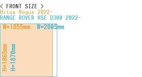#Hilux Rogue 2022- + RANGE ROVER HSE D300 2022-